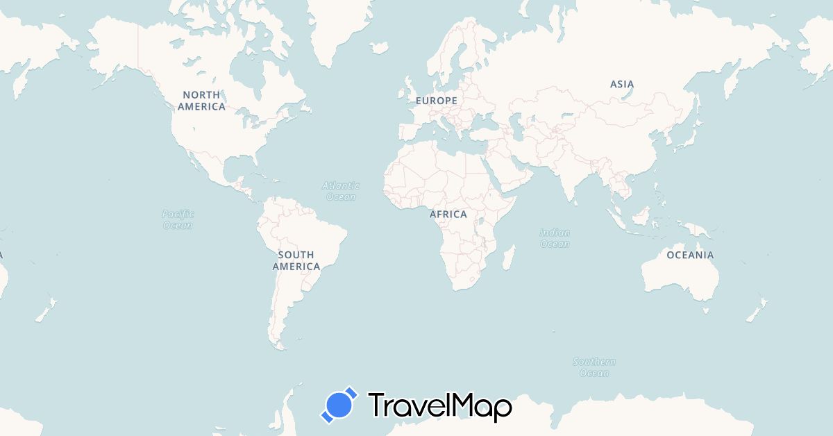 TravelMap itinerary: driving in Australia, Aruba, Brazil, Costa Rica, Finland, Fiji, Greece, Indonesia, Italy, Japan, Laos, Saint Lucia, Morocco, Maldives, Mexico, Norway, New Zealand, Seychelles, Singapore, Thailand, Trinidad and Tobago, United States (Africa, Asia, Europe, North America, Oceania, South America)